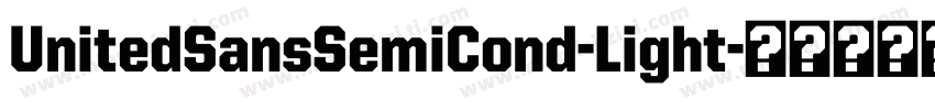 UnitedSansSemiCond-Light字体转换