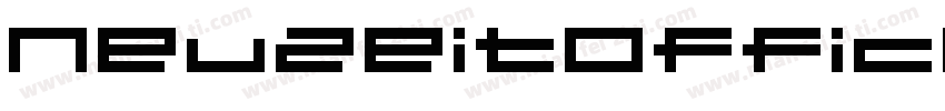 NeuzeitOfficeSRW04-B字体转换
