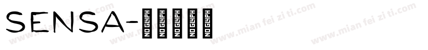 Sensa字体转换