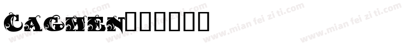 Caghen字体转换