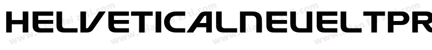HelveticalNeueLtPro字体转换
