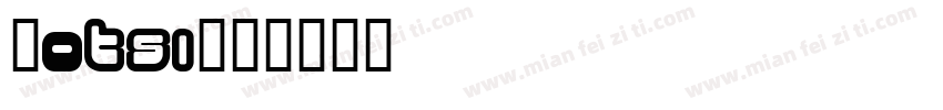 20TSI字体转换
