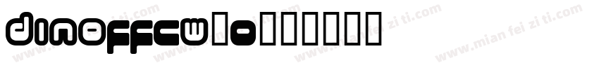 DINOffcW20字体转换