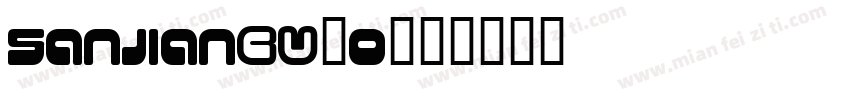 sanjianCU20字体转换