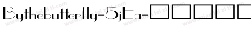Bythebutterfly-5jEa字体转换