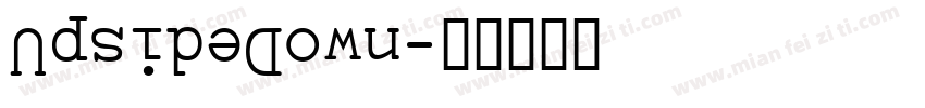 UpsideDown字体转换