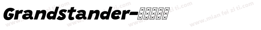 Grandstander字体转换