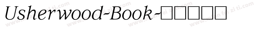 Usherwood-Book字体转换