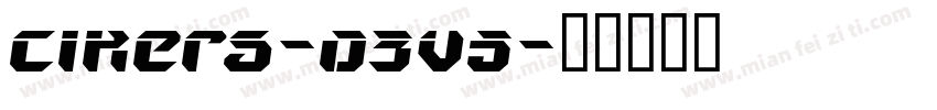 cikers-03v5字体转换