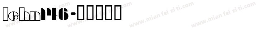 LEHN146字体转换
