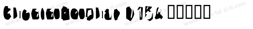 CloningRegular-O15A字体转换
