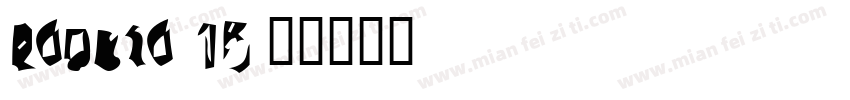 Edustd-15字体转换