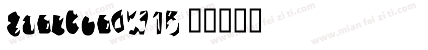 SansCondW15字体转换