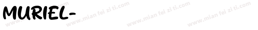 MURIEL字体转换