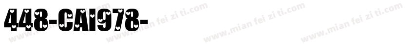 448-CAI978字体转换