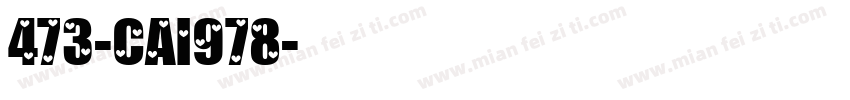 473-CAI978字体转换