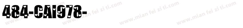 484-CAI978字体转换