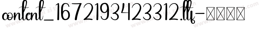 content_1672193423312.ttf字体转换