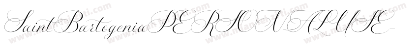 SaintBartogeniaPERSONALUSE字体转换