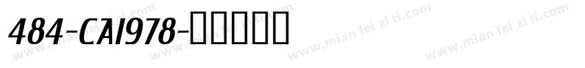 484-CAI978字体转换