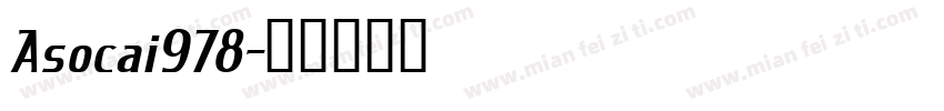 Asocai978字体转换