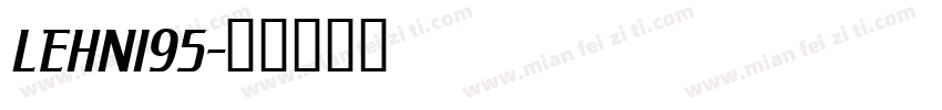 LEHN195字体转换
