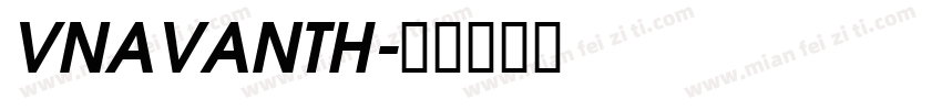 VnAvantH字体转换