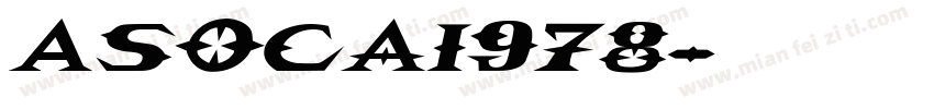 Asocai978字体转换