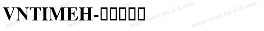 VnTimeH字体转换