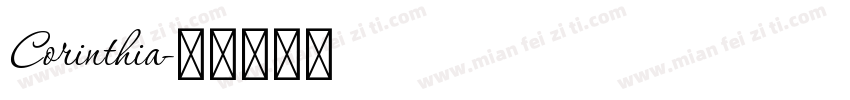 Corinthia字体转换