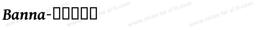 Banna字体转换