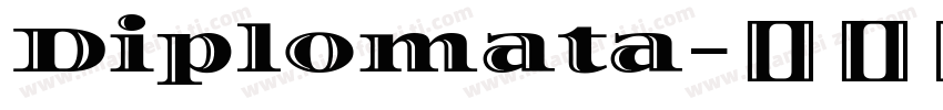 Diplomata字体转换
