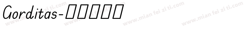 Gorditas字体转换