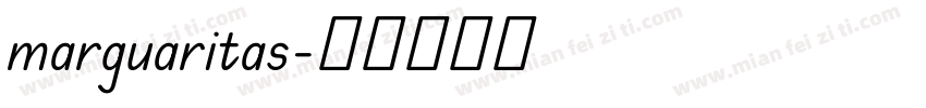 marguaritas字体转换