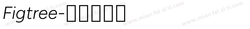 Figtree字体转换
