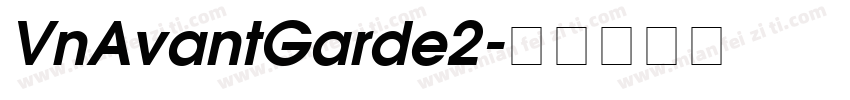 VnAvantGarde2字体转换