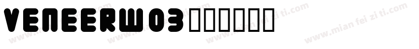 VeneerW03字体转换