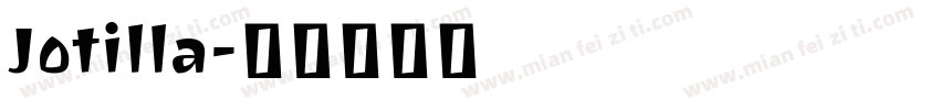Jotilla字体转换