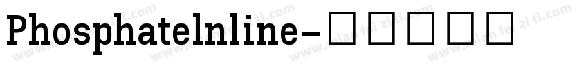 Phosphatelnline字体转换