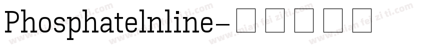 Phosphatelnline字体转换
