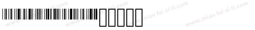 Barcode-Regular字体转换