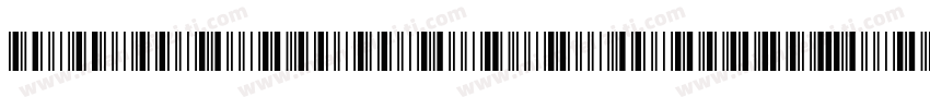 LibreBarcode128-Regu字体转换