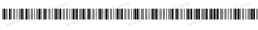 LibreBarcode39Extend字体转换