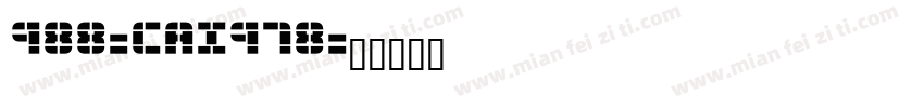 988-CAI978字体转换