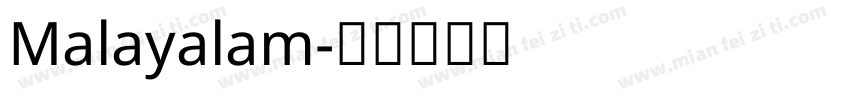 Malayalam字体转换