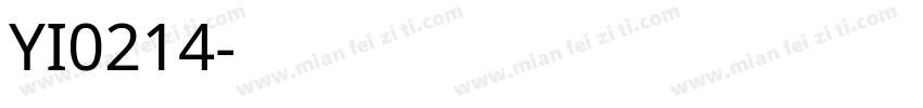 YI0214字体转换