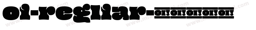 oi-regliar字体转换