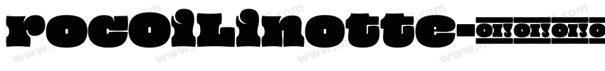 r0cOiLinotte字体转换