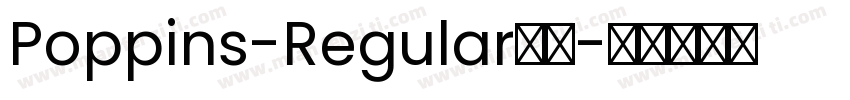 Poppins-Regular字体字体转换