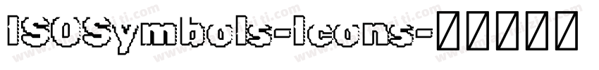 ISOSymbols-Icons字体转换